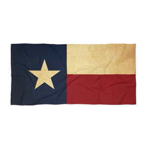 Texas Flag Beach Towel