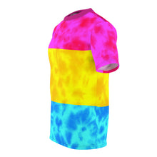 Load image into Gallery viewer, Pansexual Pride Flag Tie dye T-Shirt
