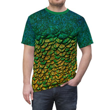 Load image into Gallery viewer, Peacock feathers T-Shirt
