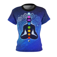 Load image into Gallery viewer, Colorful 9 Chakras Women&#39;s T-Shirt
