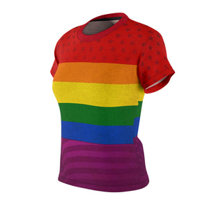 LGBT Rainbow Pride Flag Women's T-Shirt