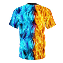 Load image into Gallery viewer, Blue And Red Fiery Dragons T-Shirt
