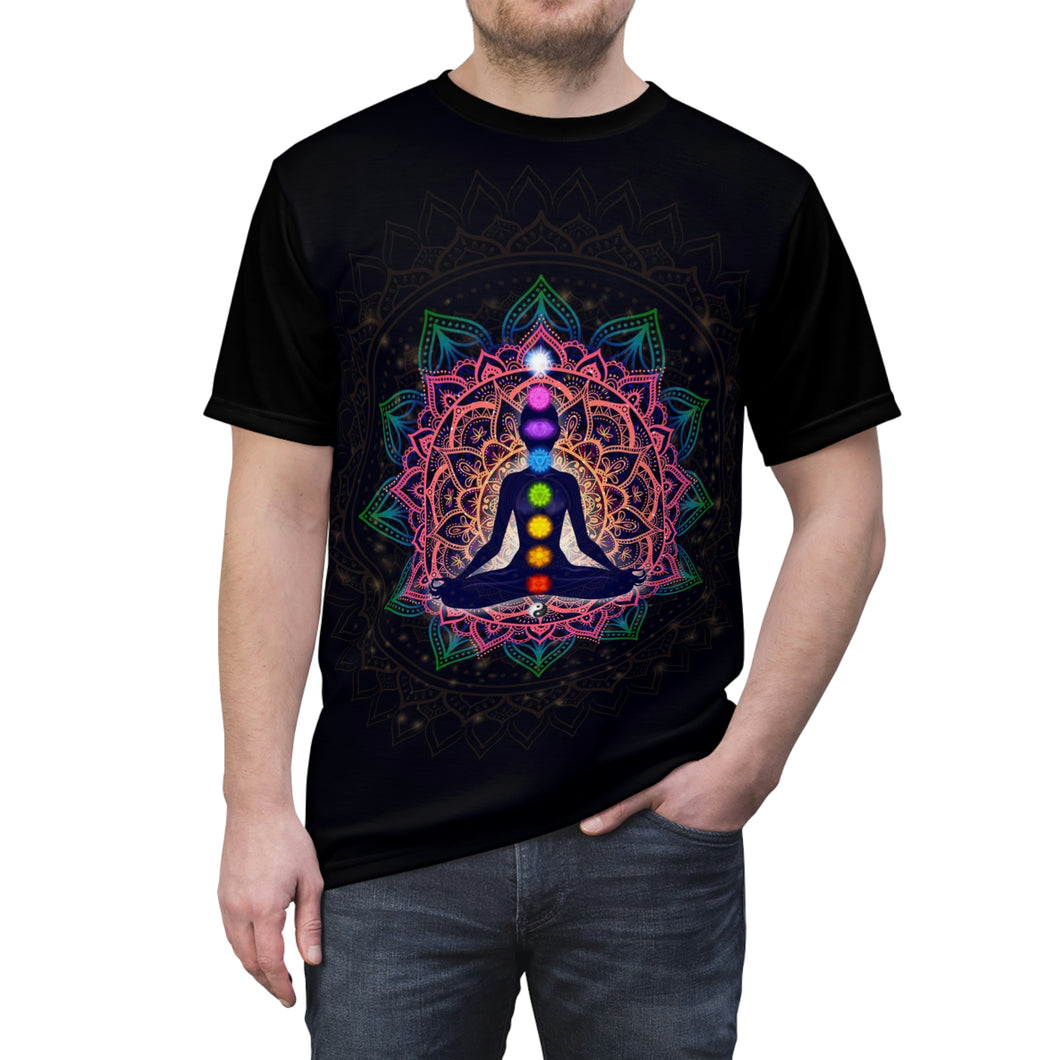 Meditating Human In Lotus Pose T-Shirt