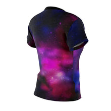 Load image into Gallery viewer, Wolf galaxy and zodiac Women&#39;s T-Shirt
