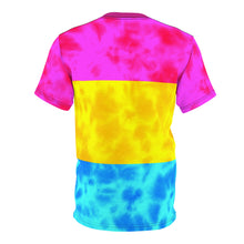 Load image into Gallery viewer, Pansexual Pride Flag Tie dye T-Shirt
