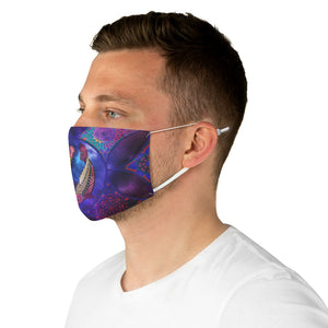 Horoscope Pisces Fabric Face Mask